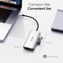 WAVLINK USB2.0 USB C Docking Station Dual DP Monitor, Displayport Docking Station with Dual DP, HDMI, VGA, Ports