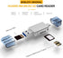 cablecc 2.0 USB-C Type C/USB to NM Nano Memory Card & TF Micro Card Reader for Huawei Cell Phone & Laptop