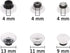 ALXCD Gel Eartips for Voyager Legend Headset - 3 Pcs Soft Gel Ear Tips & 3 Pcs Foam Covers, Fit for Headset Voyager