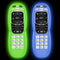 2 Packs Remote Silicone Cover for DirecTV, Anti Slip Shockproof Protective Cover with Lanyard (Glowing Blue/Green)