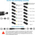 SHNITPWR Universal Power Supply: Adjustable 5V~20V 60W AC Adapter, Multi-Voltage AC Power Adapter with 14 Tips Reverse