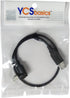 YCS basics 18 inch 2.0 USB Right Angle Printer/Scanner Cable