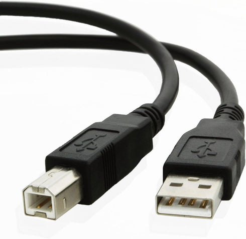 15ft USB Cable for HP Officejet Pro 8600 Plus N911G Multifunction Printer