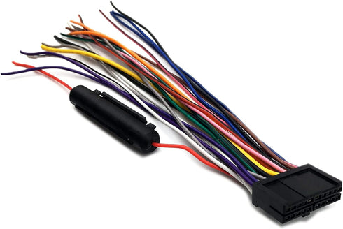 IBVIBV Car Radio Wire Harness Connector for Dual XDVD156BT, XDVD176BT, XDVD276BTCD DVD Receiver