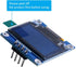 GeeekPi 5PCS 0.96 Inch 12864 128x64 OLED Module White Driver IIC Serial Display Board Module for Arduino, Raspberry