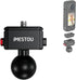 iMESTOU Sports Camera Riding Mount with 1/4 Screw for Insta 360 Action Camera, 1" Ball Head