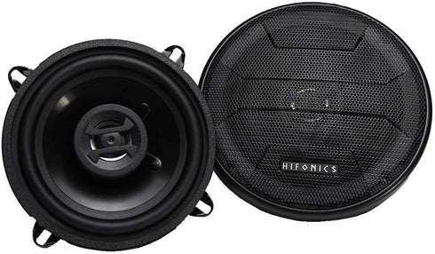 Hifonics Zeus 200 Watt 5.25 Inch 2 Way 4 Ohm Car Audio Coaxial Speakers, 2 Pack