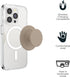 PopSockets MagSafe-Compatible Phone Grip and Stand - Soft Touch Latte, Brown