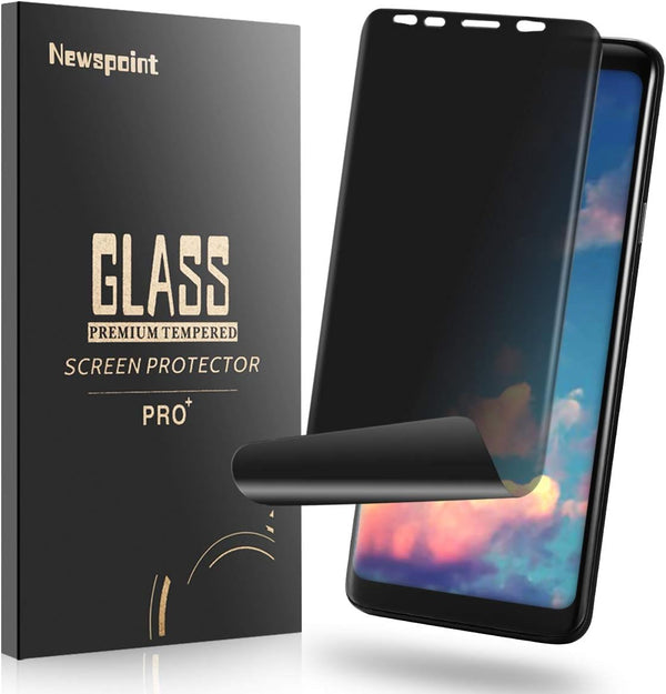 Galaxy S8 Plus Privacy Screen Protector, 2-Way Anti Spy Full Adhesive Nano Shield Soft Film (NOT Tempered Glass)