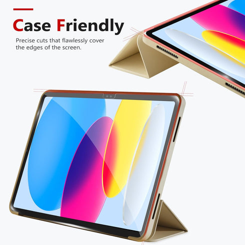 A16 11th/10th (11/10.9 Inch, 2025/2022), 1 Pack bersem Screen Protector Compatible with iPad Generation Tempered Glass