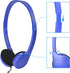 School Headphones 12 Pack, Multi Colors, Bulk Wired Disposable Kids Headphones for Classroom