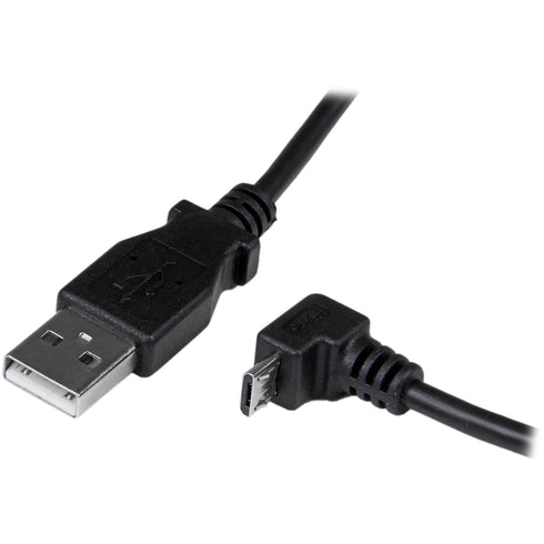 2m 1x 1x (USBAUB2MD), 2m 6 StarTech.com Cord - A to Down Angle Micro B - Down Angled Micro USB Cable - USB A (M), USB