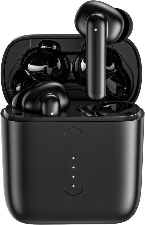 Wireless Earbuds, Earbuds with Big Bass Stereo, Lightweight Bluetooth Headphones, 60 Hours