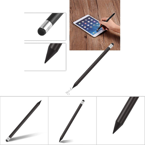 Touch Screen Pen, Stylus Pens for Touch Screens, Replacement Capacitive Touch Screen Stylus Pen Pencil for iPhone/BlackBerry/HTC(Black)