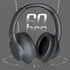 ZIHNIC Active Noise Cancelling Headphones, 60H Playtime Wireless Bluetooth Headset, Low Latency, Black