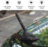 Sylvil 3.15" Car Short Antenna, Aluminum Radio Antennas Replacement, Carbon Fiber Antenna Kit with Screws, AM/FM Roof