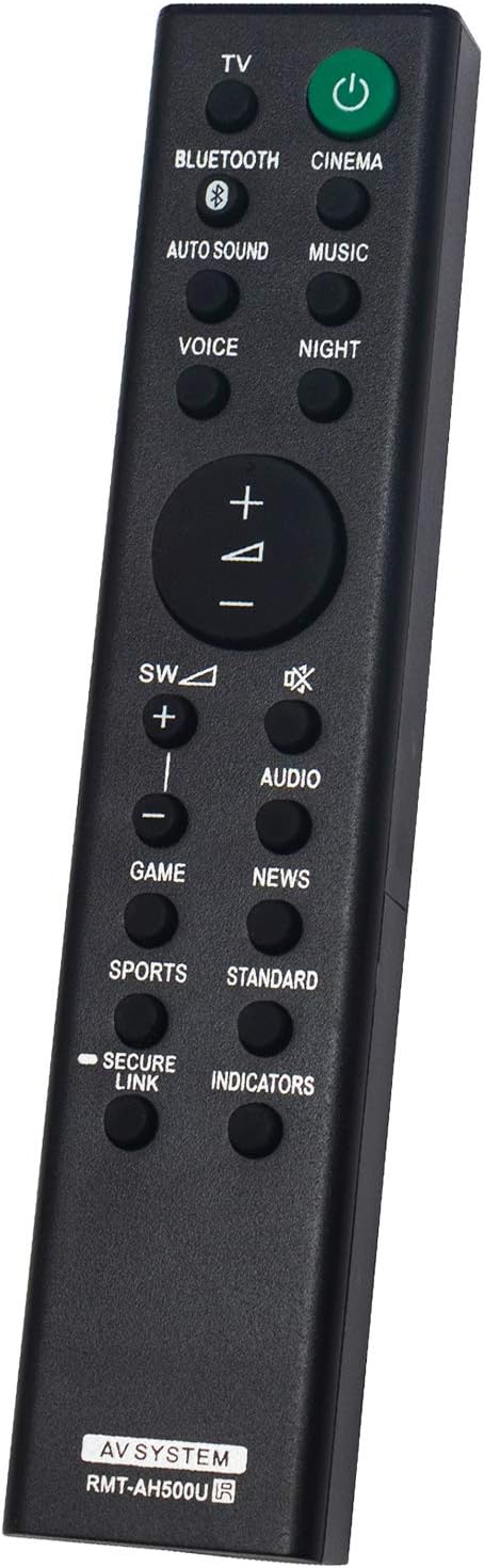 ALLIMITY RMT-AH500U Remote Control Compatible with Sony Sound Bar AV Systems, Multiple Models