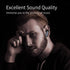 S4 Wireless Earbud, Bluetooth 5.2 Headphones with Hybrid ANC+ENC, IPX5 Water Resistant, 24Hrs Playtime (Black)