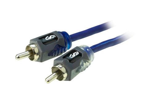 Scosche EFX Rogue RMM 2-Channel RCA Interconnect Audio Cables - 6 Inch Y-Adapter Connector for Car Stereo