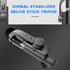Gimbal Stabilizer for Smartphone with Retractable Selfie Stick and Tripod, 1-Axis Multifunction Remote Rotation