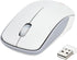 MCSaite 2.4G Slim Wireless Mouse with Nano Receiver (White)