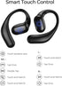Open Ear Headphones, Bluetooth 5.3 Wireless Earbuds with Earhooks, 75 Hours Playtime, Digital Display Charging Case