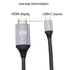 HangTon 4K@60Hz 15/16, S24, 3FT USB-C to HDMI Cable for Laptop Phone Tablet to HD TV Monitor Projector Display