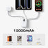 W&P 35W 10000mAh 3 Pack 17/16/15/14/13/12/11 Portable Charger for iPhone, Small Fast Charging Power Bank, USB C