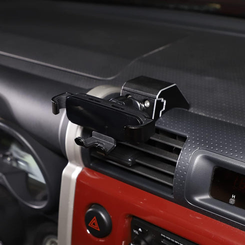 Car Phone Mount Compatible with Toyot@ FJ Cruiser 2007-2021, Center Console Air Outlet Cell Phone Holder, Handsfree