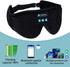 Bluetooth Sleep Mask Wireless Headphones 3D Bluetooth Eye Mask for Side Sleepers SYPVRY Blackout Eye Mask with Headphones Speaker for Airplane,Travel, Black