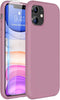 Miracase Liquid Silicone Gel Rubber Case for iPhone 11, Full Body Drop Protection with Screen Protector
