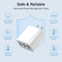 USB Wall Charger, 3 Pack 3-Port Charging Block Compatible with iPhone, iPad, Samsung Galaxy, LG