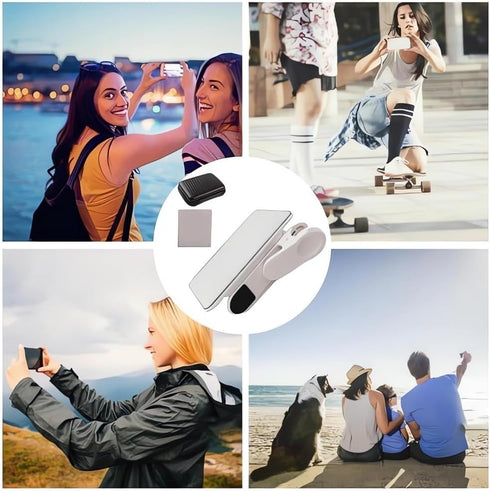 2024 Smartphone Camera Mirror Reflection Clip Kit, Adjustable Mobile Phone Reflection Clip for All Phones (2PCS)