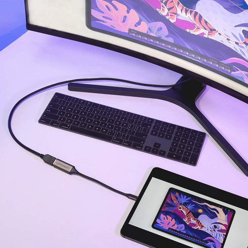 Upgrow USB C to HDMI Adapter 4K@60Hz Cable for MacBook Pro, Air, iPad Pro, Pixelbook, XPS