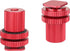 1/4"-20 (Red,2 Pieses)-3064 CAMVATE Camera Hot Shoe Mount to Female Thread Screw Adapter for DSLR Camera Rig