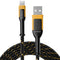 DEWALT 6 ft Lightning to USB Cable Reinforced Braided Charger Cord Compatible with iPhone