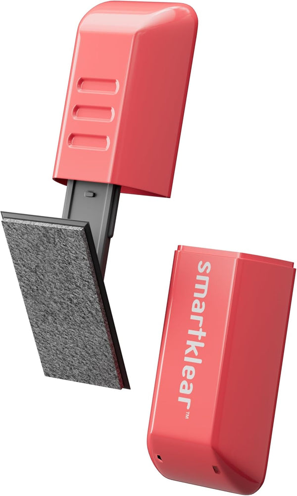 Carbon Klean Smart Phone Screen Cleaner - SmartKlear with Durable Carbon Microfiber Technology (Injected Pink)