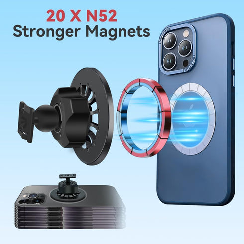 BEERTE 300h 300 200t 2015-2021 17 16 15 14 13 Fits MagSafe Car Mount Fit for Lexus NX Hands Free Magnetic Car Phone