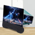 12 Inch Phone Screen Magnifier with Bluetooth Speaker, Foldable Phone Holder for All Smartphones