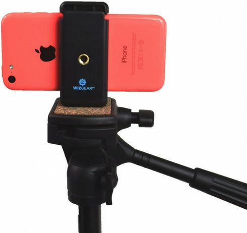 Cell Phone Tripod Adapter, Universal Smartphone Holder for Smaller Smartphones like iPhone 6 5 5c 5S Samsung Galaxy