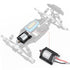 1/12TH 390 903&905 (90125&90128) HAIBOXING Scale RC Cars Spare Parts, Remote Control Truck Brushed Motor with Motor