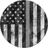 Gray Line Corrections Officer Flag - PopSockets PopGrip: Swappable Grip for Phones & Tablets