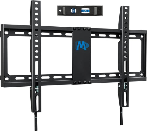 Mounting Dream Fixed TV Mount for 42-84 Inch Flat Screen TVs, VESA 600x400mm, Low Profile, Fits 16"/18"/24" Studs