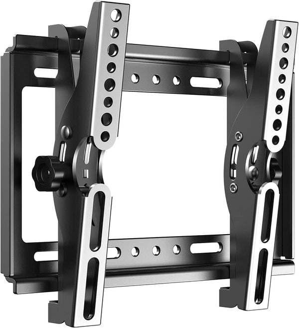 Tilt TV Mount for 14-42 Inches Flat Curved Screen TVs, Universal Slim Profile Wall Mount Bracket, Loading 55lbs