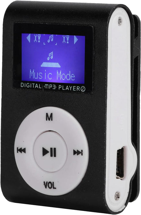 Archuu Mini Portable MP3 Player with BackClip LCD Screen Mini MP3 Music Player