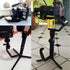 L-Shape Flash Bracket with Dual Flash Cold Shoe Mount, Versatile for Camcorder, Microphone, DSLR