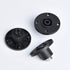 Supkiir 8 Pack Audio Speaker Plug Kit, 4Pcs 4 Pole Speaker Plug & 4Pcs Square Female Panel Mount Socket