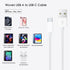 iPhone 15 USB A to USB C Woven Cable for iPhone 15, 15 Pro Max, iPad 10th Gen, Braided Charging Cable for Car Play