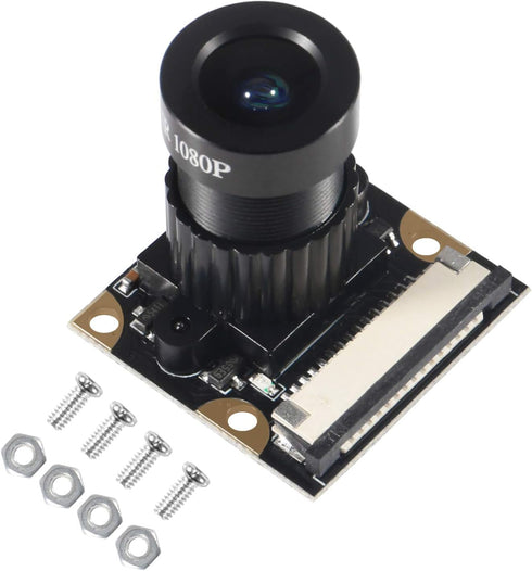 MELIFE 4 5MP OV5647 1080p 2 3 B+/3B/2B/4B for Raspberry Pi Camera Day & Night Vision Camera Adjustable-Focus Module