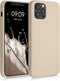 kwmobile Case Compatible with Apple iPhone 12 / iPhone 12 Pro - Slim Protective TPU Silicone Cover